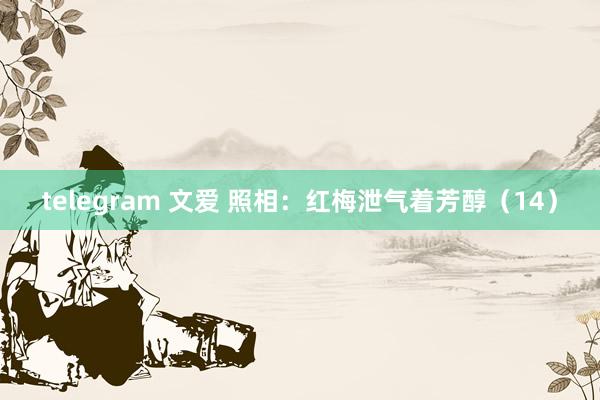 telegram 文爱 照相：红梅泄气着芳醇（14）